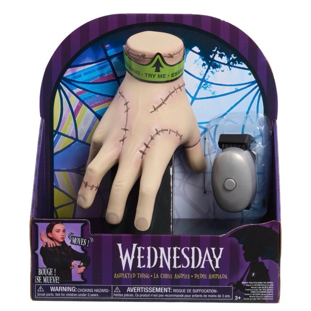 WEDNESDAY Series Poseable Thing : Plush Doll for Creative Thinking. NEW